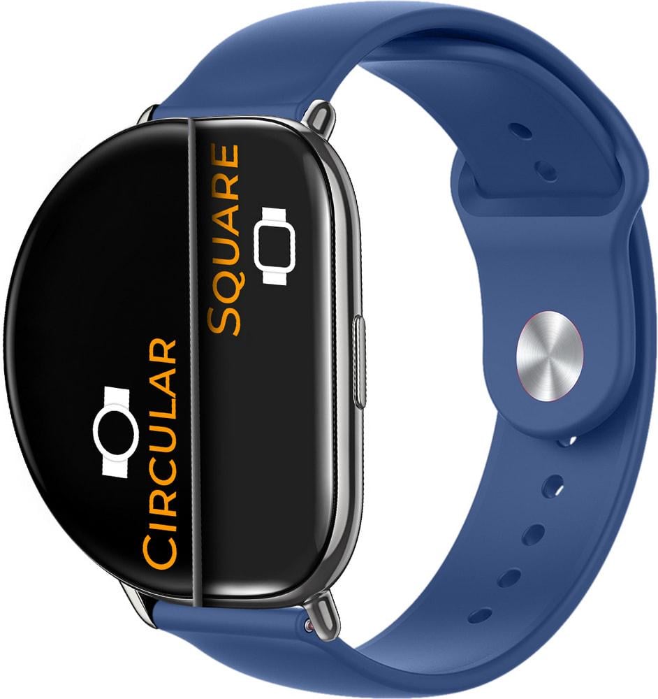 Ремешок Base для ZEPP E Square/Circular Blue (26324-28)
