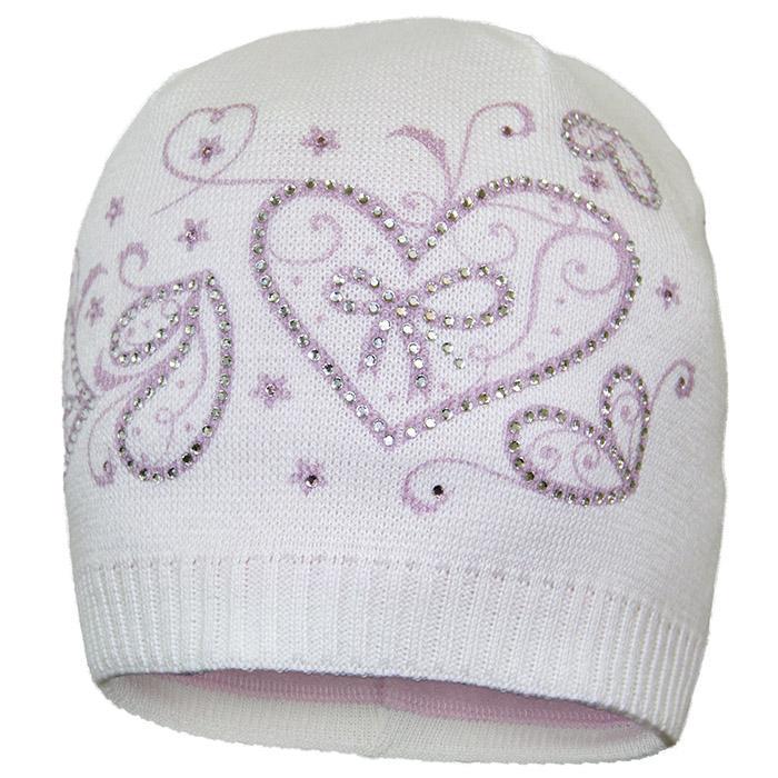 Шапка зимняя Девид стар. р. 52 Молочный (16322)