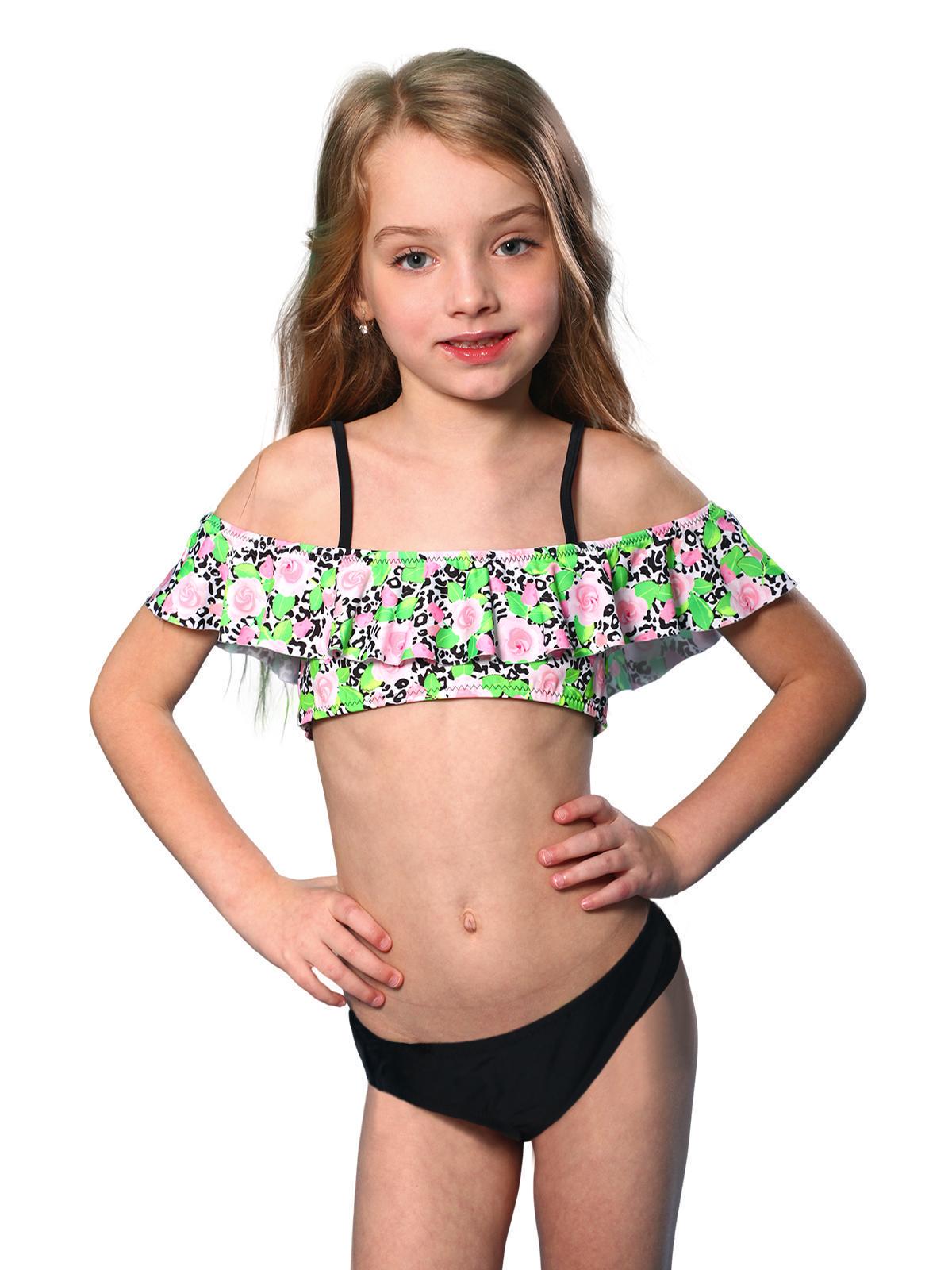 Купальник раздельный Keyzi 134 см Розы Rose -1 small