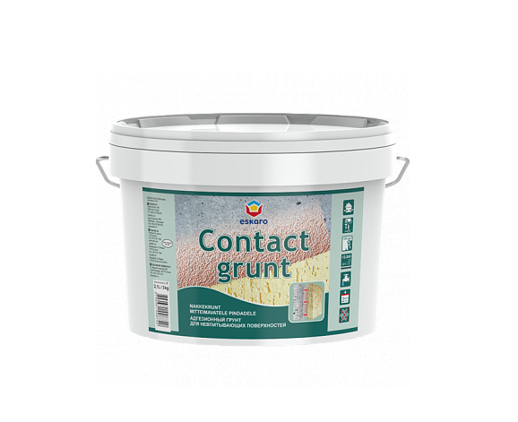 Грунт универсальный с кварцевым песком Eskaro CONTACT GRUNT 3 кг (2028273590)