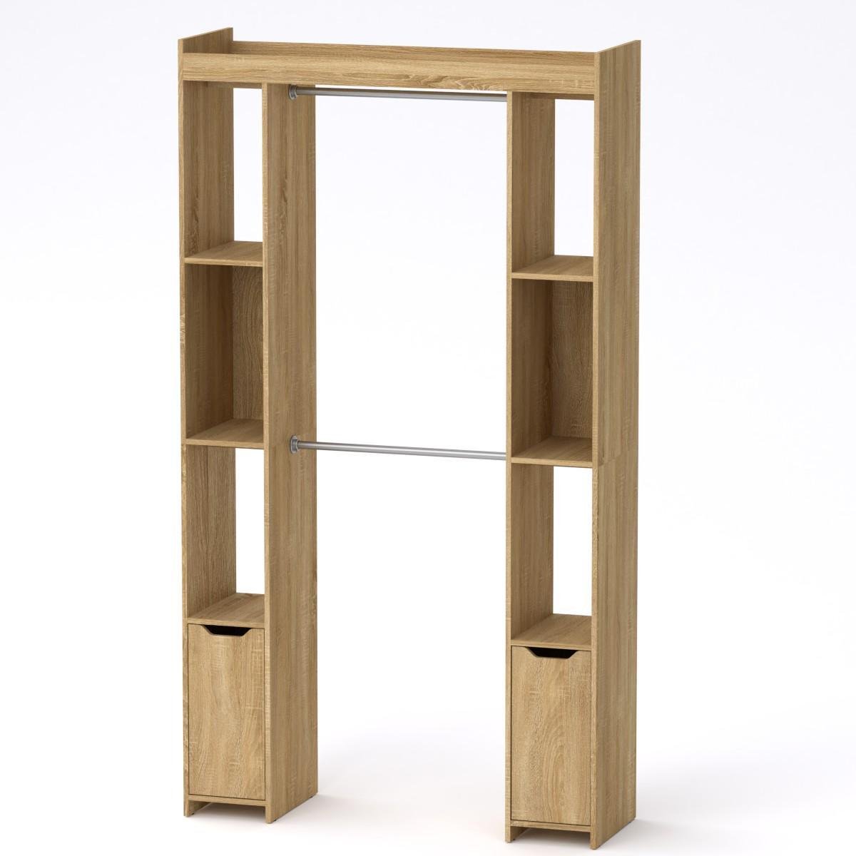 Шкаф гардероб Компанит Шкаф-16 Дуб сонома (89785513)