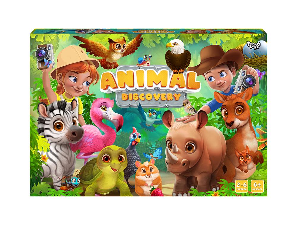 Настільна гра розважальна Danko Toys Animal discovery g-ad-01-01 (MTT-142407) Настільна гра розважальна Danko Toys Animal discovery g-ad-01-01 (MTT-142407)