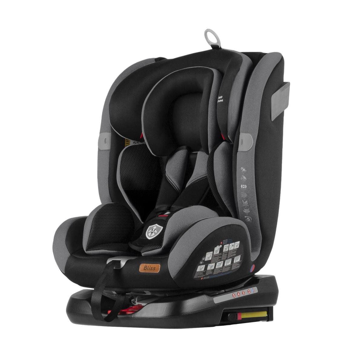 Автокресло детское TILLY Bliss T-535 0+1+2+3 ISOFIX Dark Grey (28537590)
