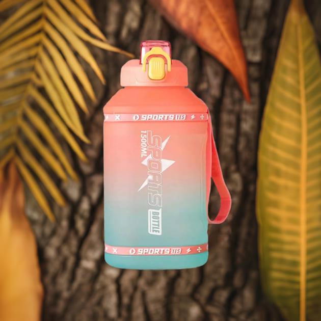 Бутылка спортивная OSPORT 1500 мл Розовый (MS 4621) - фото 2