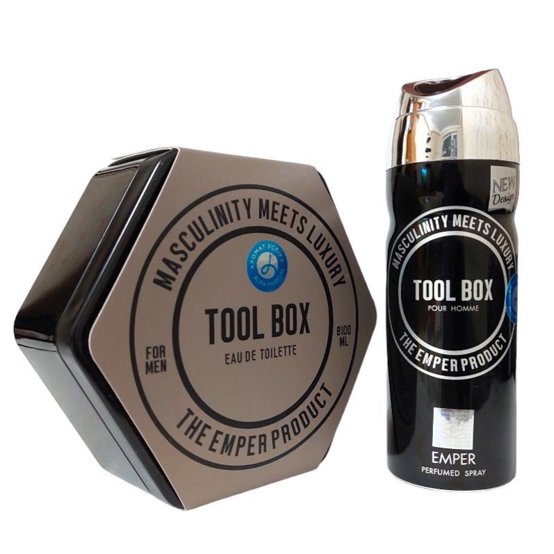 Набор для мужчин Tool Box Emper Туалетная вода 100 мл/Дезодорант 200 мл