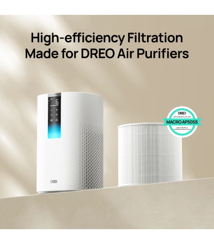 Фільтр для очищувача повітря Dreo DR-HPA025 White - фото 7 Фільтр для очищувача повітря Dreo DR-HPA025 White - фото 7