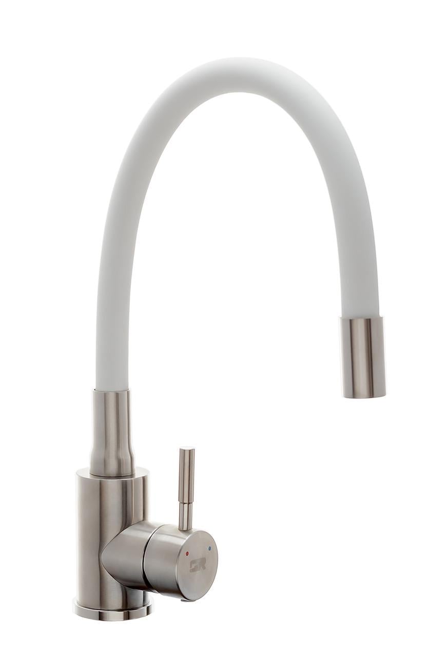 Смеситель для кухни Iger ZKS06-WHITE однорычажный (33036545)