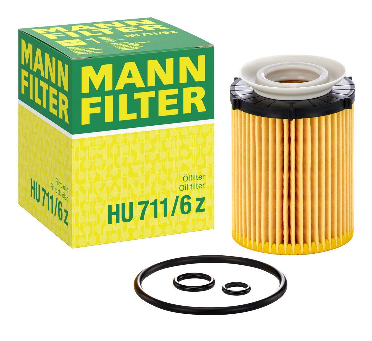 Фильтр смазки Mann-Filter (HU711/6Z)