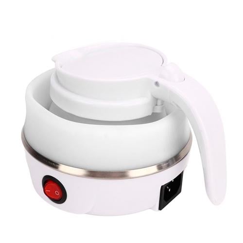 Электрочайник дорожный YS-2008 силиконовый складной 600 мл White (890490) - фото 4