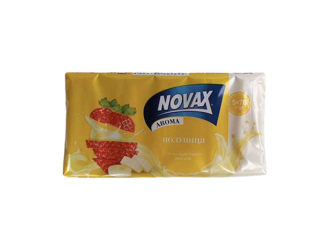Мило Novax екопак Aroma Полуниця 5 шт. 70 г (949138)