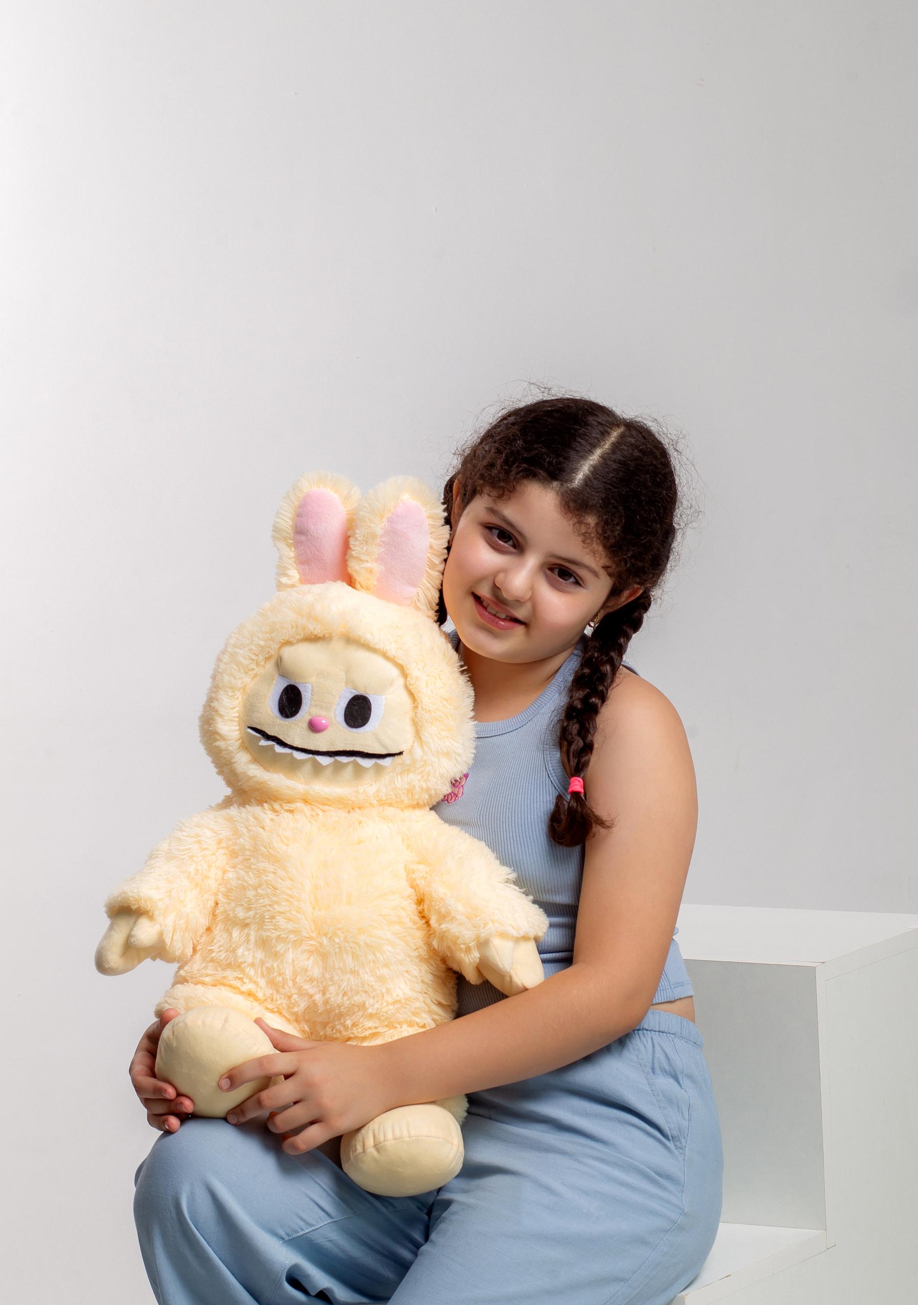 Игрушка мягкая Labubu Бежевый - фото 3 Игрушка мягкая Labubu Бежевый - фото 3