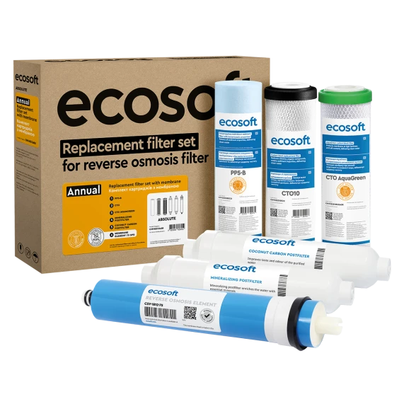 Комплект картриджей Ecosoft Absolute "12 месяцев" (CHV6ECOABS)