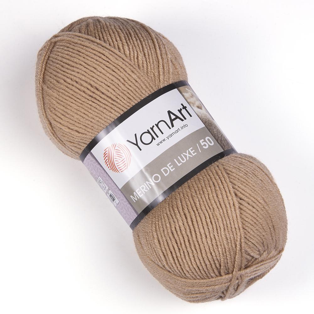Пряжа YarnArt Merino De Luxe 511 Беж (6062)