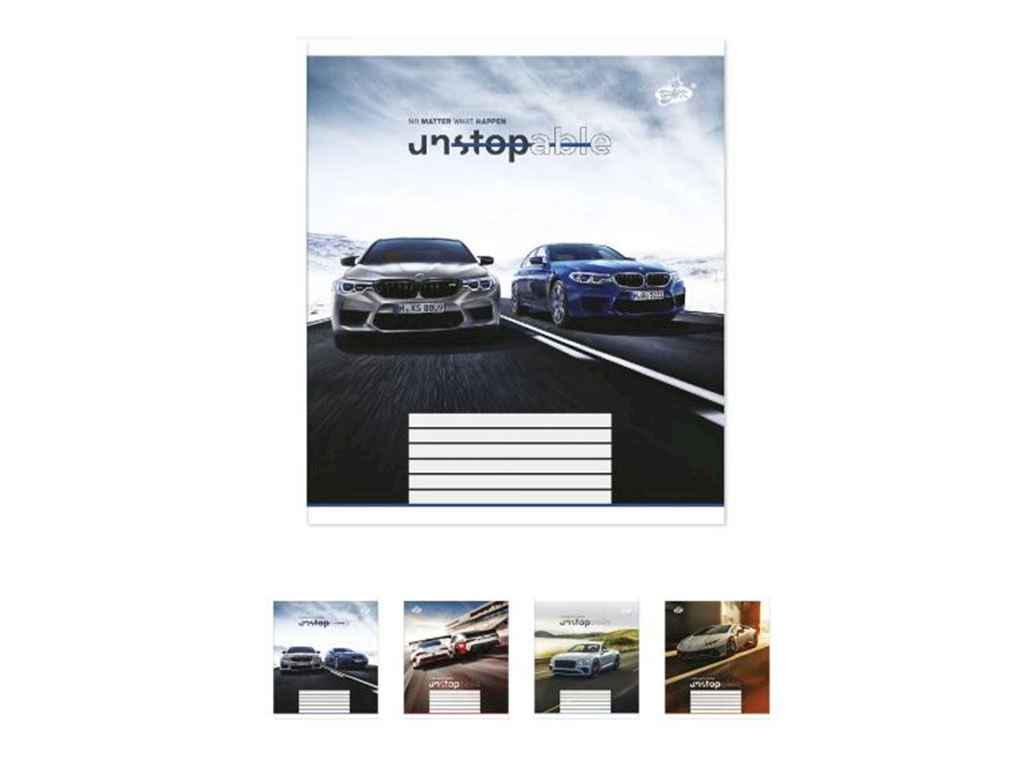 Тетрадь в линию Бріск 60 л. 15 шт. ТВ-15 №2415 Гонки (1065749)