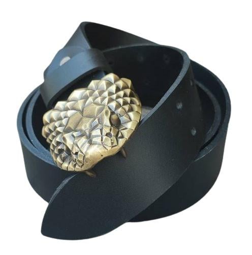 Ремень с пряжкой Gorillas BBQ Accessories Змея латунь (bb34)