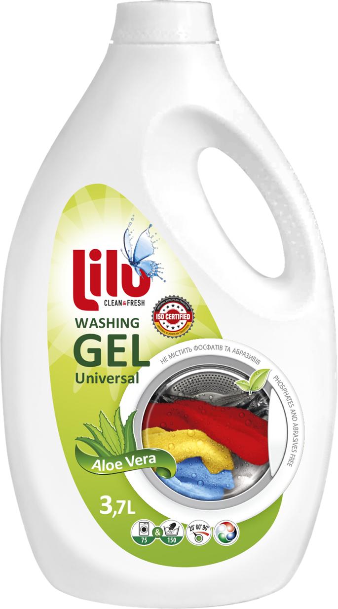 Гель для стирки Lilu Washing gel Universal с ароматом Алоэ вера 3,7 л (00000015069)