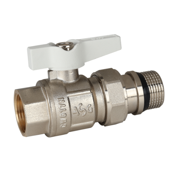 Кран с американкой ASG+ 3/4 ВЗ прямой латунь (6553034)