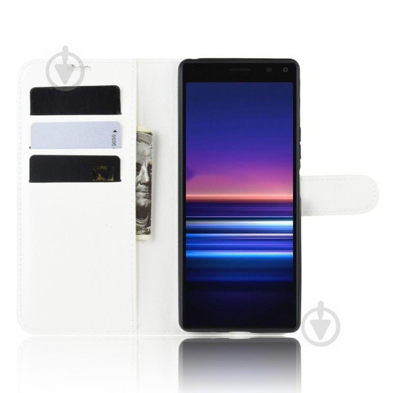 Чехол-книжка Litchie Wallet для Sony Xperia 8 / Xperia 20 White (hub_kkUs82588) - фото 6