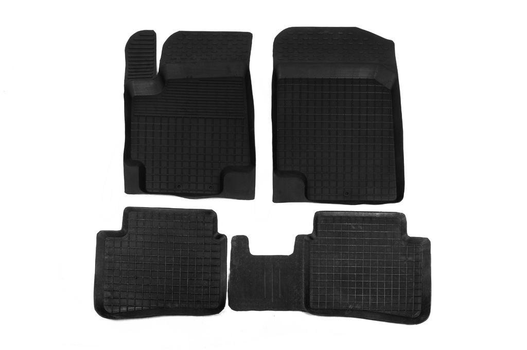 Коврики резиновые с бортом Polytep для Hyundai Accent 2011-2017 гг. 4 шт.