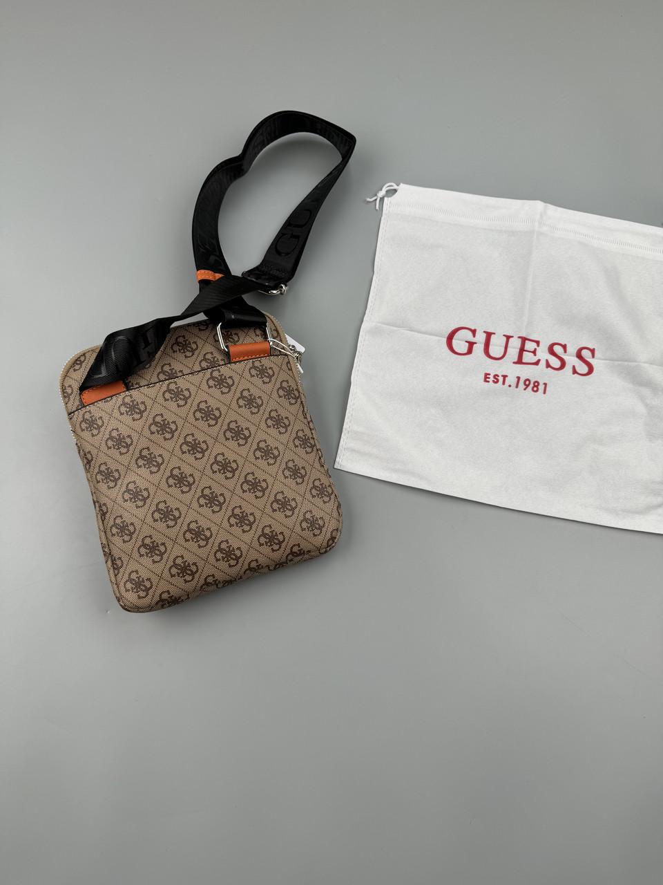 Барсетка через плечо Guess Vezzola Бежевый - фото 7 Барсетка через плечо Guess Vezzola Бежевый - фото 7