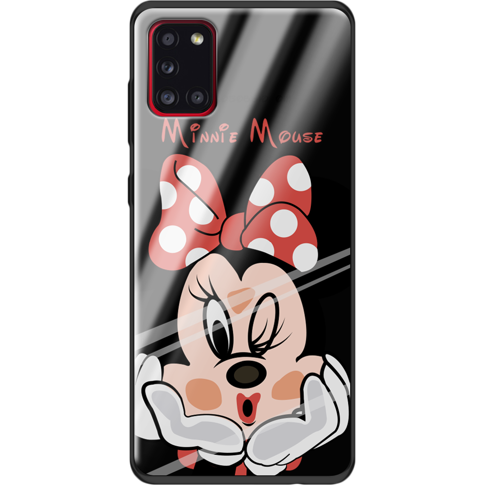 Чехол Boxface Samsung A315 Galaxy A31 Lady M Черный силикон со стеклом (39470-cc59-40094)