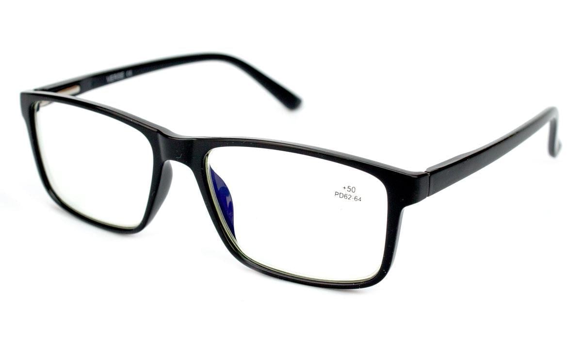 Окуляри для зору в пластиковій оправі Verse 321104S-C1 Blue Blocker -3.75 (29781326)