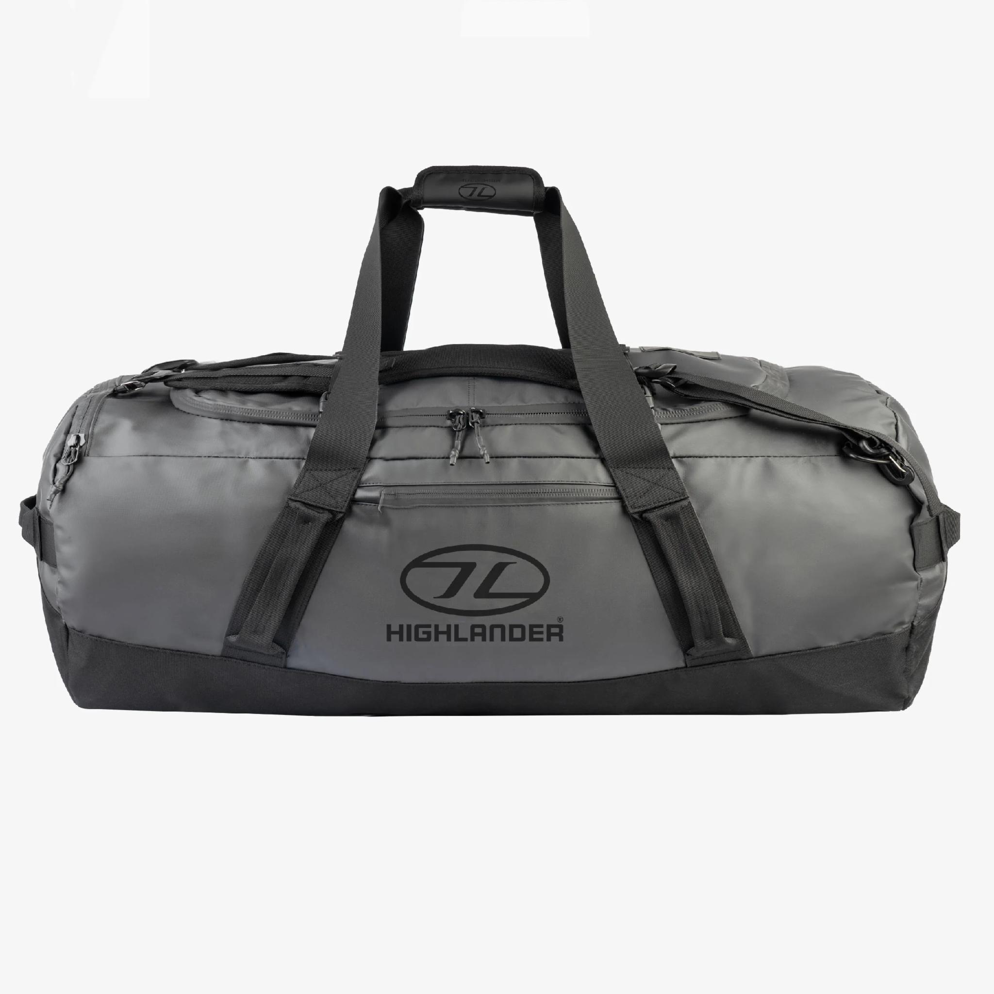 Сумка дорожная водозащитная Highlander Hauler Duffel 120 л Dark Grey (931639)
