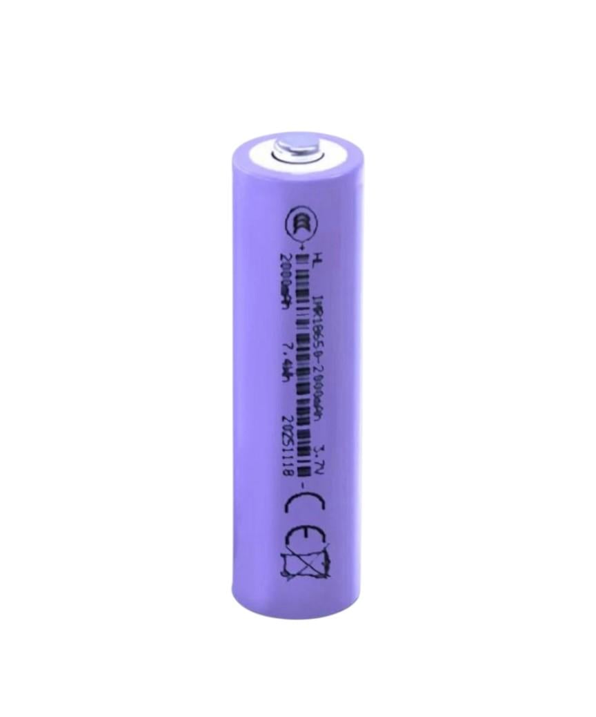 Акумулятор-батарейка 18650 2000 mAh Li-ion 1 шт. 3,7V (SZ-642020)