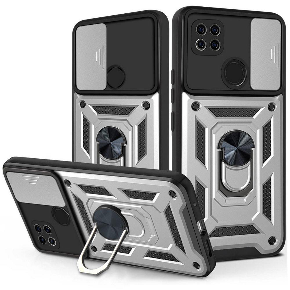 Чехол с защитой камеры 3DGuard Xiaomi Redmi 10A Silver (32494-59) Чехол с защитой камеры 3DGuard Xiaomi Redmi 10A Silver (32494-59)