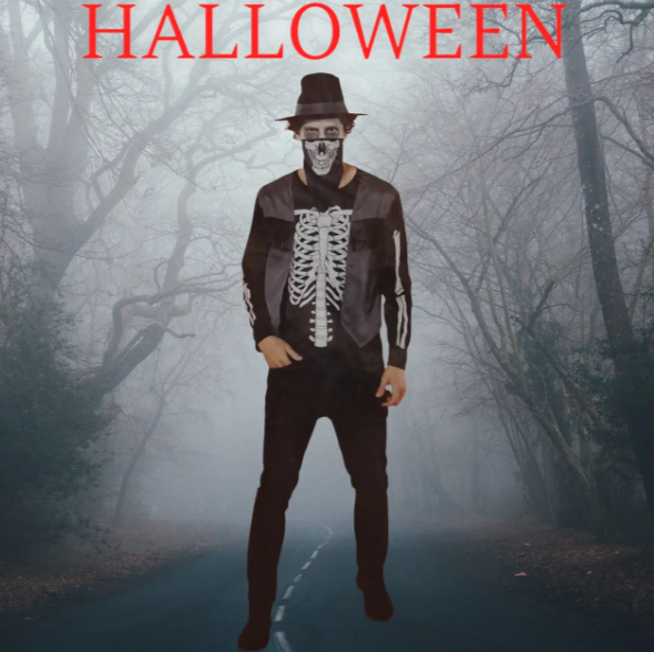 Костюм на Хэллоуин мужской Ковбой L Разноцветный (621481) - фото 3