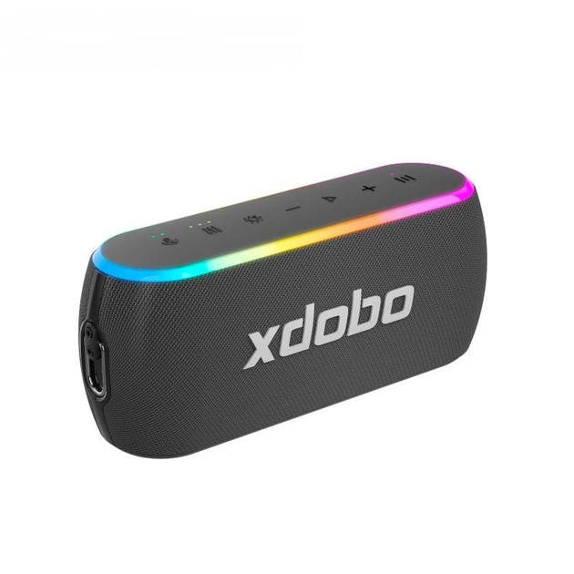 Колонка бездротова Xdobo X8 III IPX7 BT5,3 EQ 2 TWS AUX/TF/USB 30W 12h Чорний