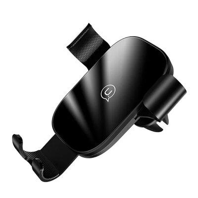 Автотримач для телефону Usams US-ZJ052 Gravity Black (24945449)