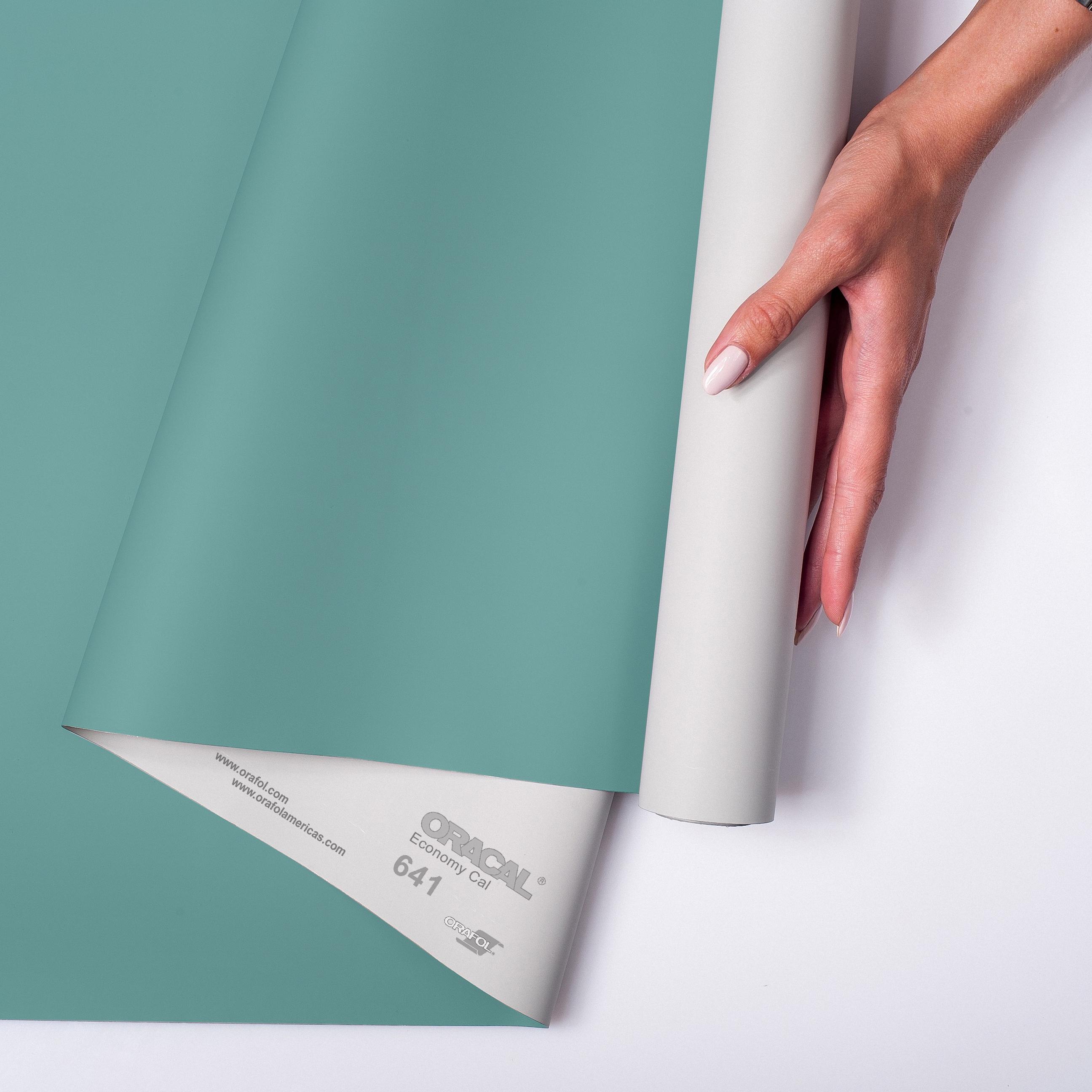 Самоклеющаяся пленка аппликационная ORAFOL 641 1x50 м мат 054 Бирюзовый (00-00014318)