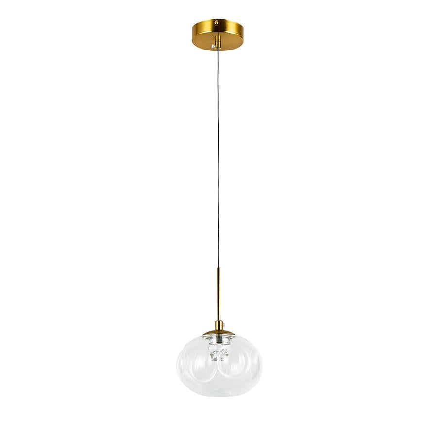 Подвесной светильник со стеклянным плафоном 800P3308S-1led 150х120 CL ​​3W Прозрачный