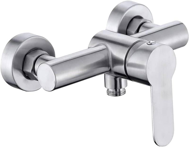 Смеситель для душа Aqua Compact из нержавеющей стали с шлангом и лейкой (SUS304_1025) - фото 7 Смеситель для душа Aqua Compact из нержавеющей стали с шлангом и лейкой (SUS304_1025) - фото 7