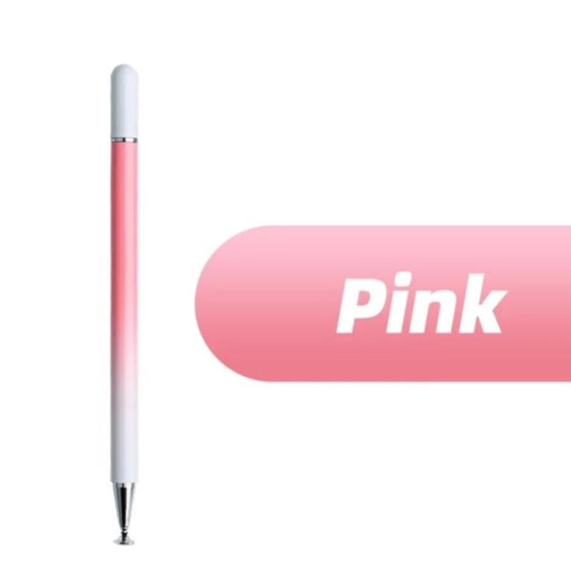 Стилус металевий універсальний з магнітним ковпачком Рожевий - фото 3