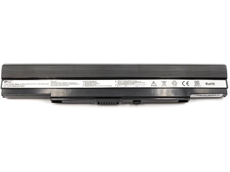 Аккумулятор для ноутбуков ASUS U30 Series A31-UL30, ASU300LH 14,4V 5200 mAh