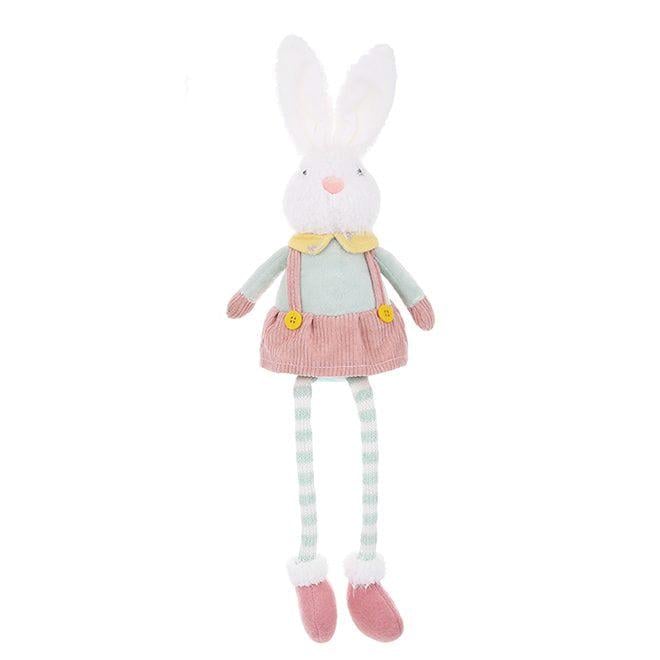 Фигурка мягкая Flora Кролик девочка сидящая 50 см (42065)