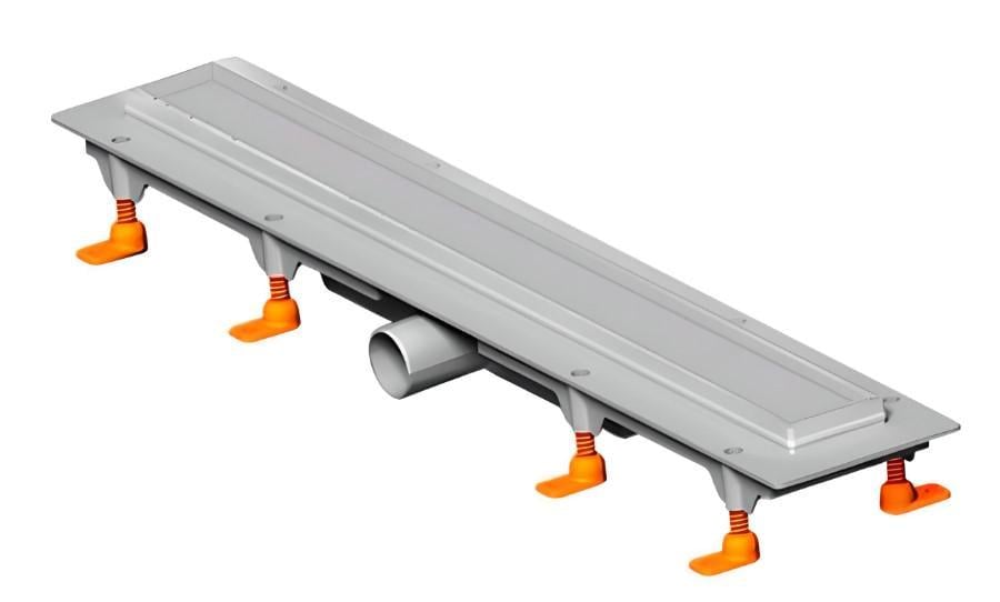 Канал душевой МСН горизонтальный фланец 650 мм решетка Классик/под плитку/сухой сифон (CH-650К) Канал душевой МСН горизонтальный фланец 650 мм решетка Классик/под плитку/сухой сифон (CH-650К)