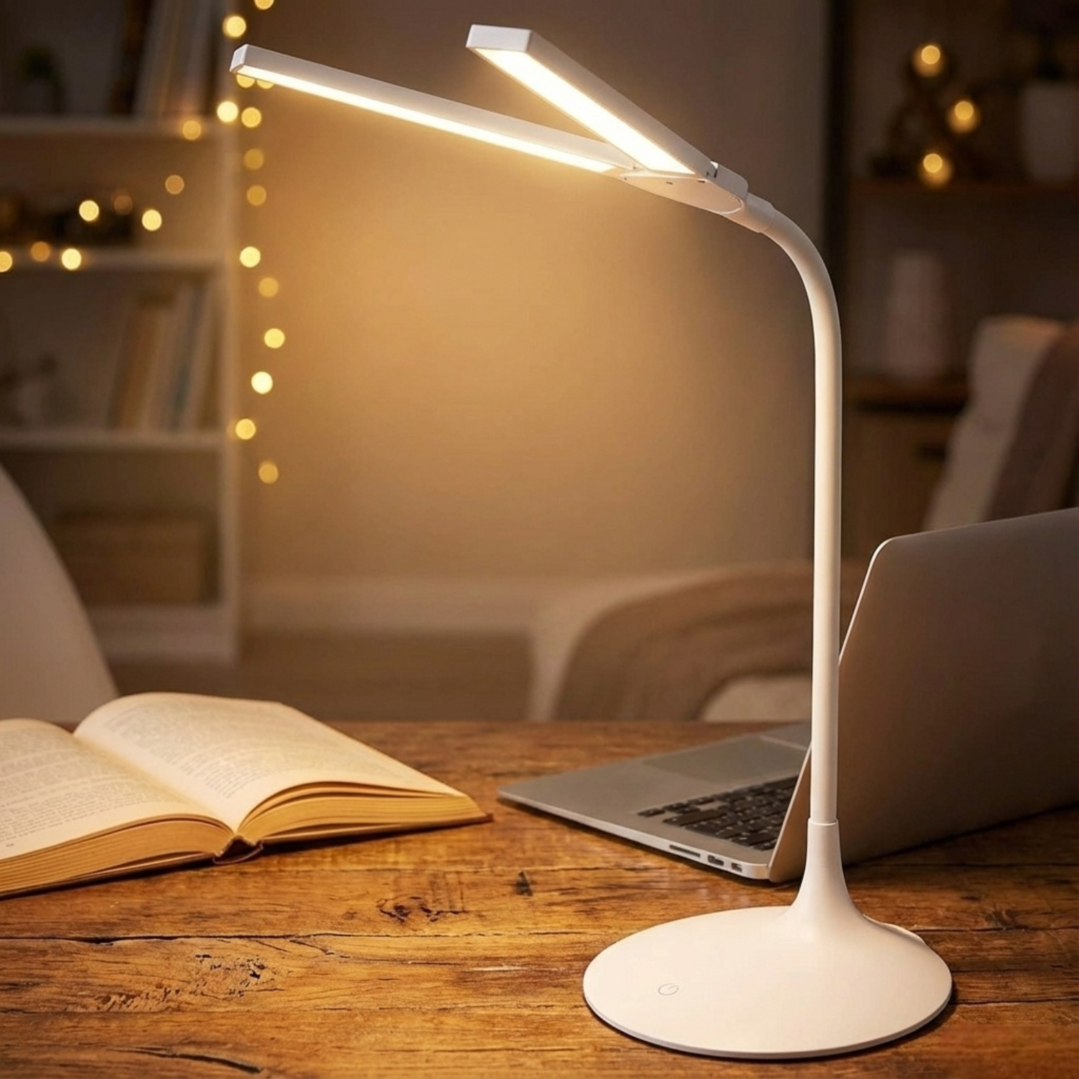 Лампа настольная двойная аккумуляторная LEDVANCE Panan Disc Double LED 5 Вт Li-Ion 2200 mAh Белый ( 4058075301733) - фото 3 Лампа настольная двойная аккумуляторная LEDVANCE Panan Disc Double LED 5 Вт Li-Ion 2200 mAh Белый ( 4058075301733) - фото 3