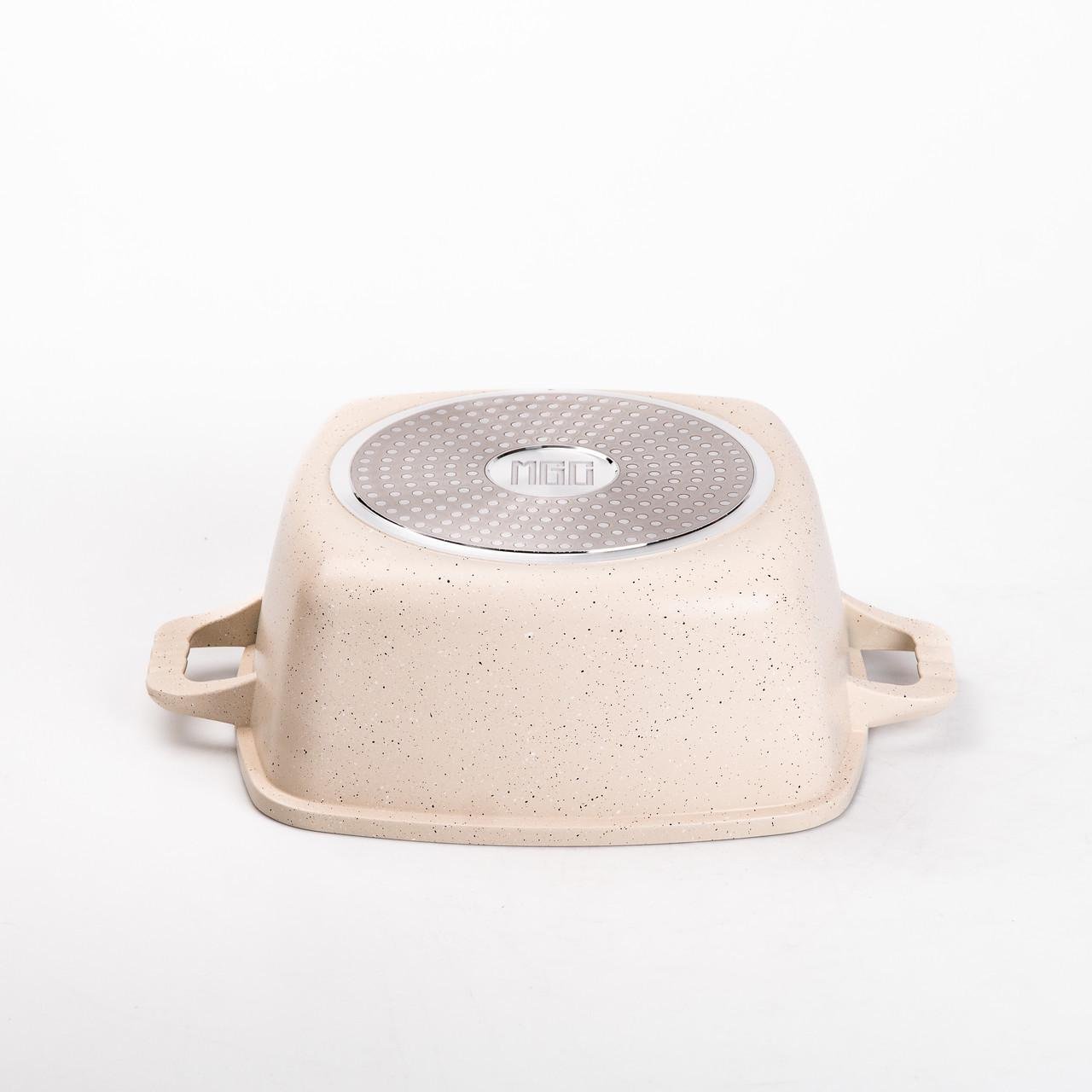 Набор кастрюль квадратных MGC алюминий 20/24/28 см 3 шт. - фото 2 Набор кастрюль квадратных MGC алюминий 20/24/28 см 3 шт. - фото 2