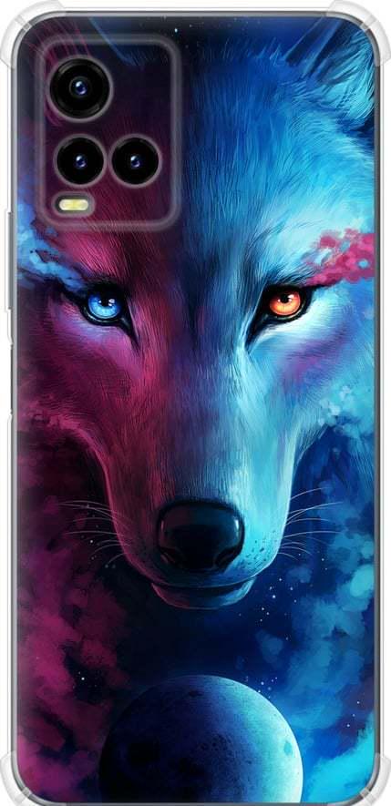 Чохол на Vivo Y33s Арт-вовк (3999sp-2643-42517)