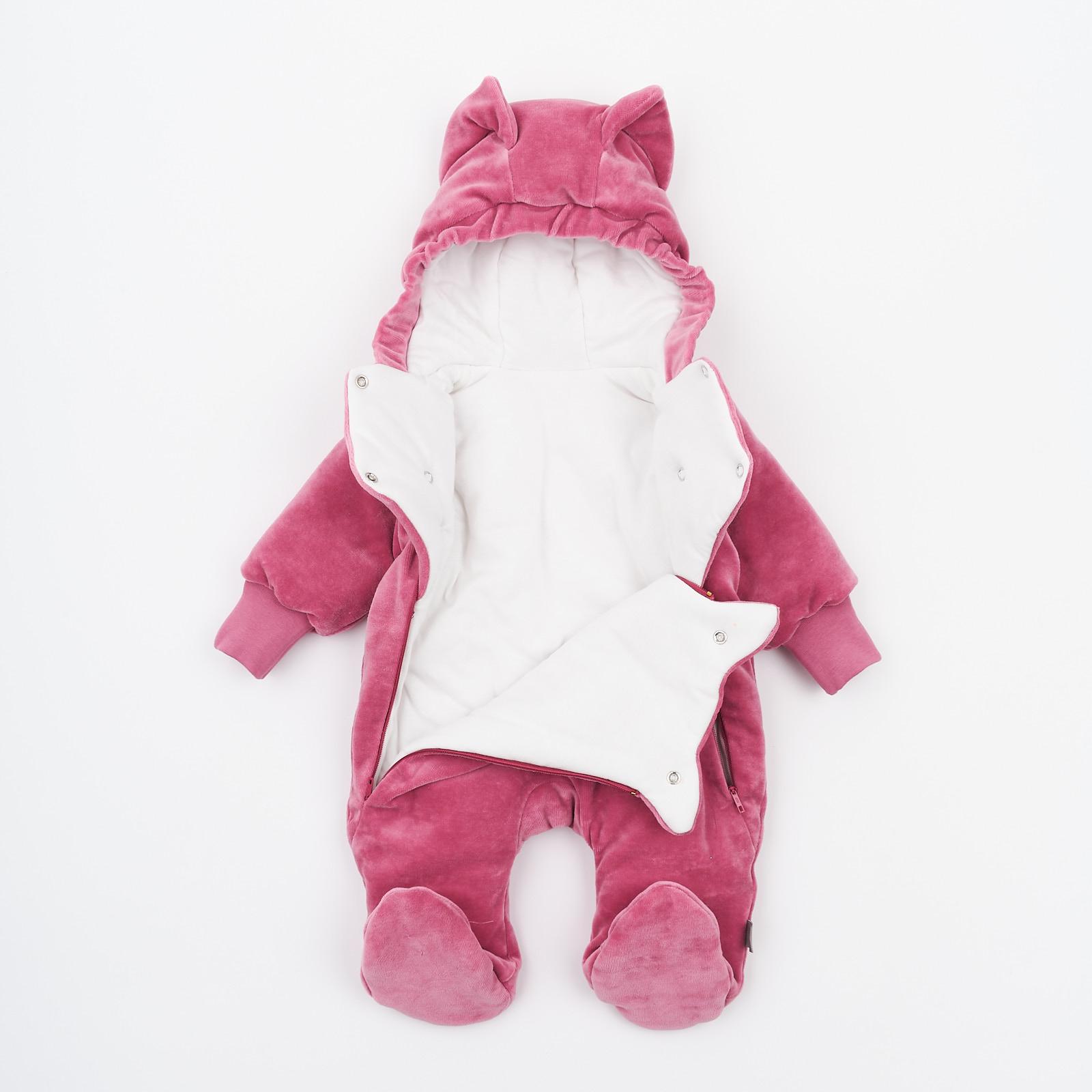 Комбинезон детский демисезонный ЛяЛя на хлопке 56 см (8ВЛ061) - фото 4 Комбинезон детский демисезонный ЛяЛя на хлопке 56 см (8ВЛ061) - фото 4