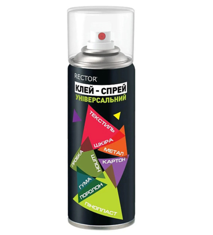Клей-спрей универсальный RECTOR 200 мл (X-2527)