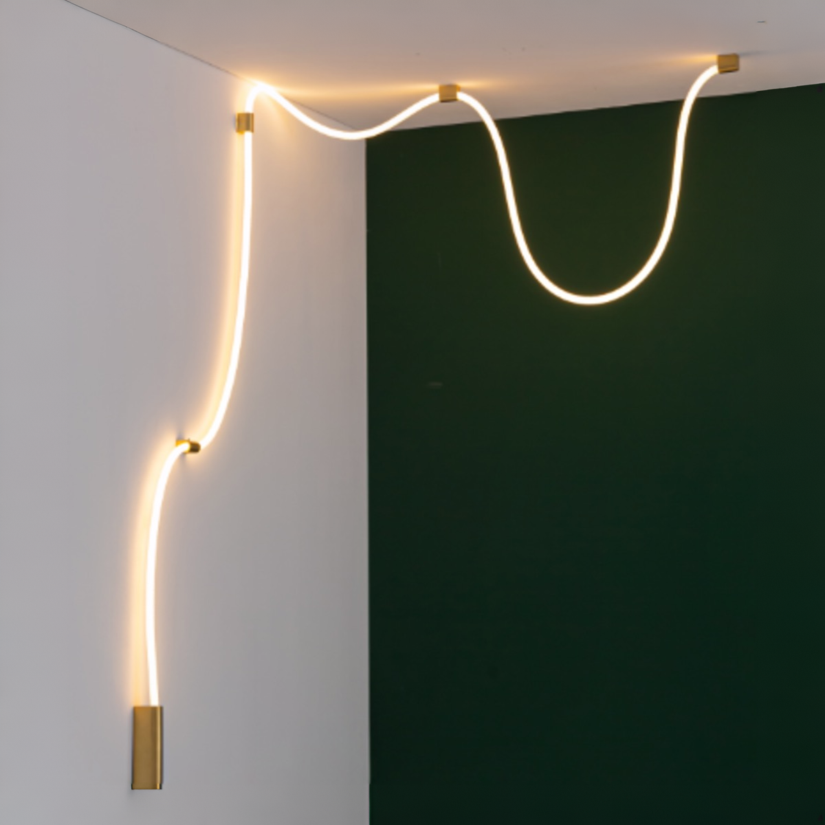 Светодиодный светильник Valeso 30W с гибким корпусом 4000К Бронзовый (THB63814-1 30W)