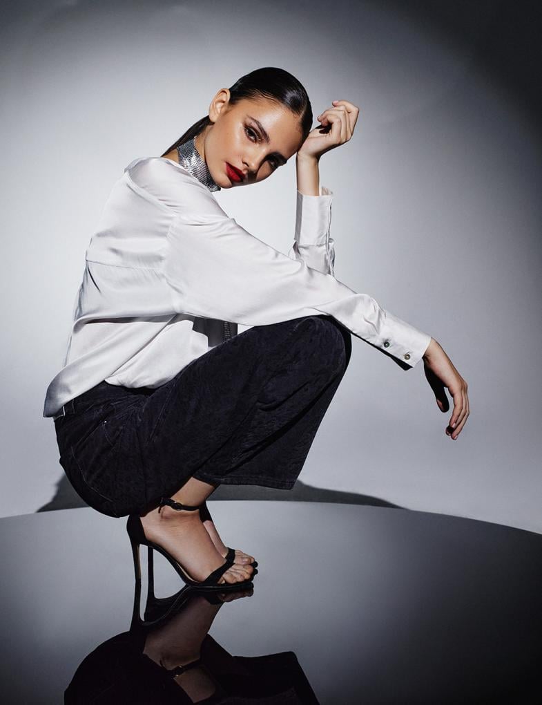 Сорочка жіноча Diverse HOMTE XS Білий (5902598938206) - фото 2 Сорочка жіноча Diverse HOMTE XS Білий (5902598938206) - фото 2