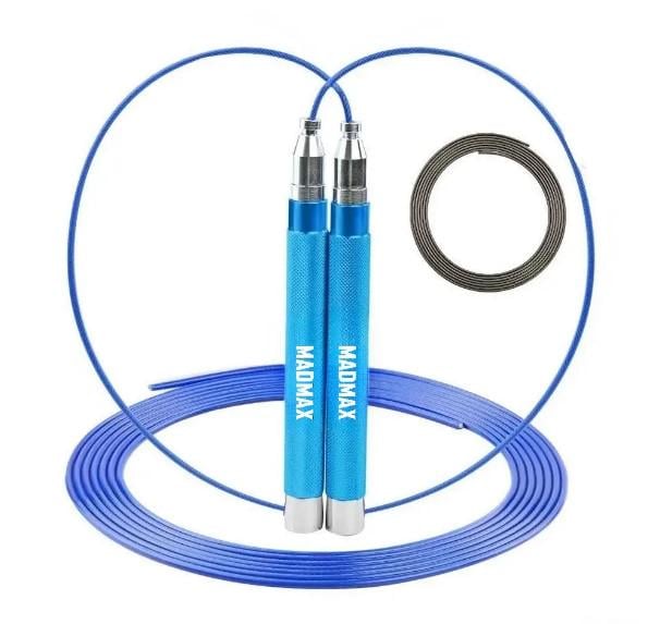 Скакалка скоростная на подшипниках алюминиевая MadMax MFA-286 Speed ​​jump Rope 3 м Blue (MFA-286-BLU-U)
