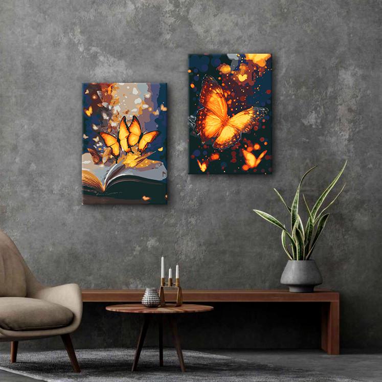 Набор картин по номерам с краской металлик Riviera Blanca Внутри тебя 2 шт. (ITR-098) Набор картин по номерам с краской металлик Riviera Blanca Внутри тебя 2 шт. (ITR-098)