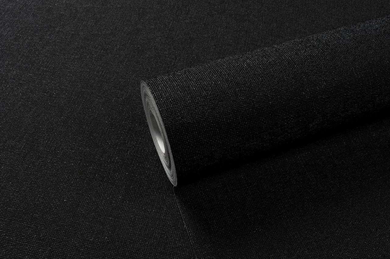 Обои флизелиновые LS Vinil Грани ЭШТ 7-1469 винил горячего тиснения 1,06х10,05 м Черный