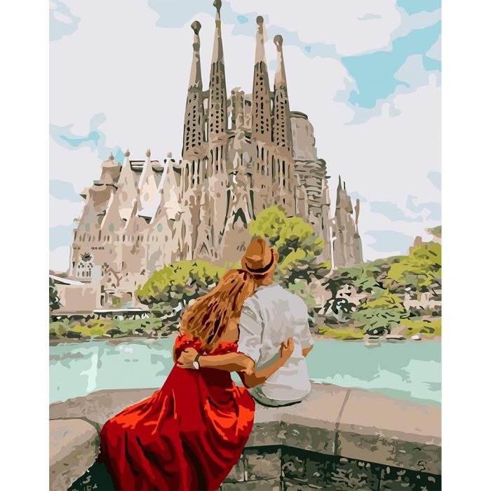 Картина по номерам Идейка Романтическая Испания 40х50 см (skl-КНО4689)